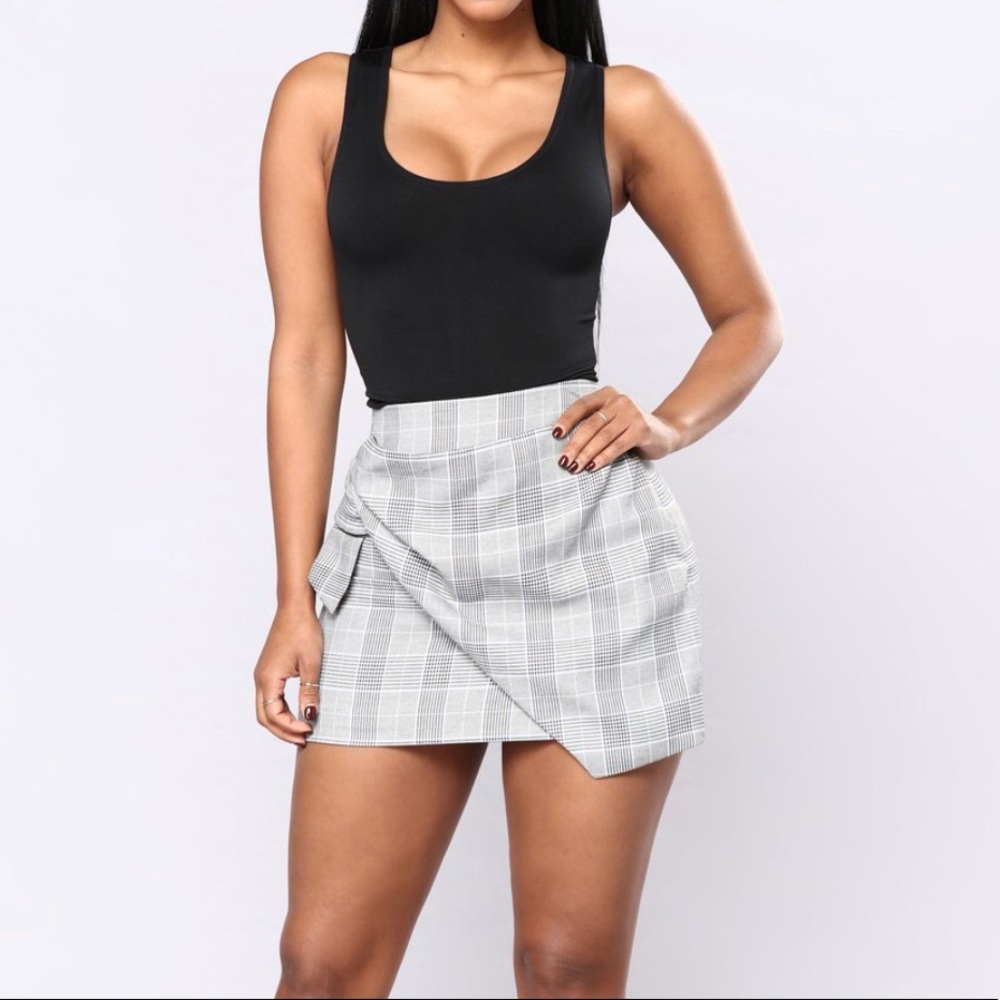 Old school Plaid Skirt